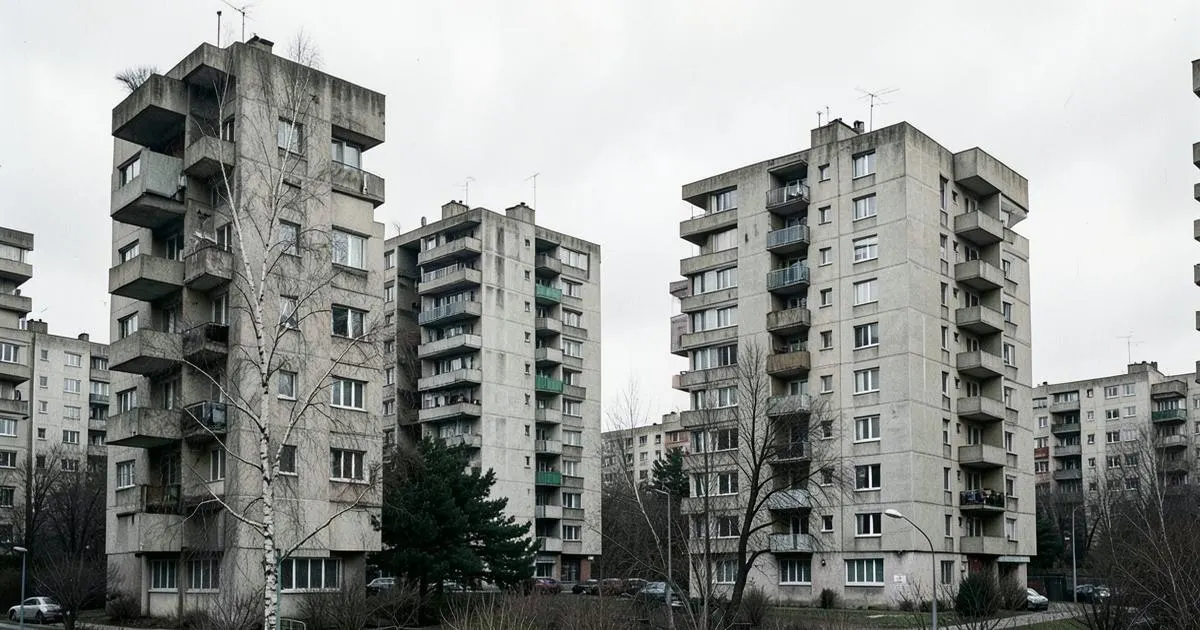 Immeubles collectifs des quartiers périphériques à Aix-en-Provence